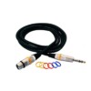 RockCable Cable para Micrófono XLR / Jack – 6 metros