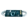 RockCable Instrument Cable – Recto, 6 metros, Silver