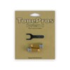 TonePros SPRS2-CH Locking Studs Standard, Large Caps (Chrome)
