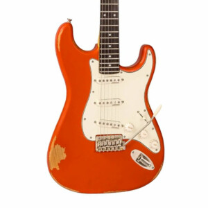 Vintage V6 Icon - Distressed Firenza Red
