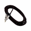 RockCable Instrument Cable - recto/recto, 5 m - Black Tweed