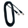 RockCable Microphone Cable - XLR (male) / XLR (female) D7 - 6 m