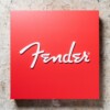 Fender Sign 60 x 60 cm Second Hand