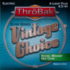 Throbak Vintage Choice Nickel Wound Hex Core X-Light Plus 9.5-44
