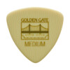 Golden Gate MP-401 Deluxe Flat Pick - Large Triangle - Medium - Ivoroid