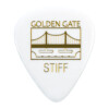 Golden Gate MP-344 Deluxe Flat Pick - Sideman - Stiff - White