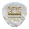 Golden Gate MP-425 Deluxe Flat Pick - Rounded Triangle - Medium - Pearloid