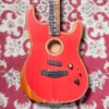 Fender American Acoustasonic Stratocaster - Dakota Red #US202892A Second Hand